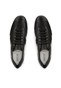 Geox Sneakersy U Wells A U74T5A 085ME C9999 Czarny. Kolor: czarny. Materiał: skóra #5