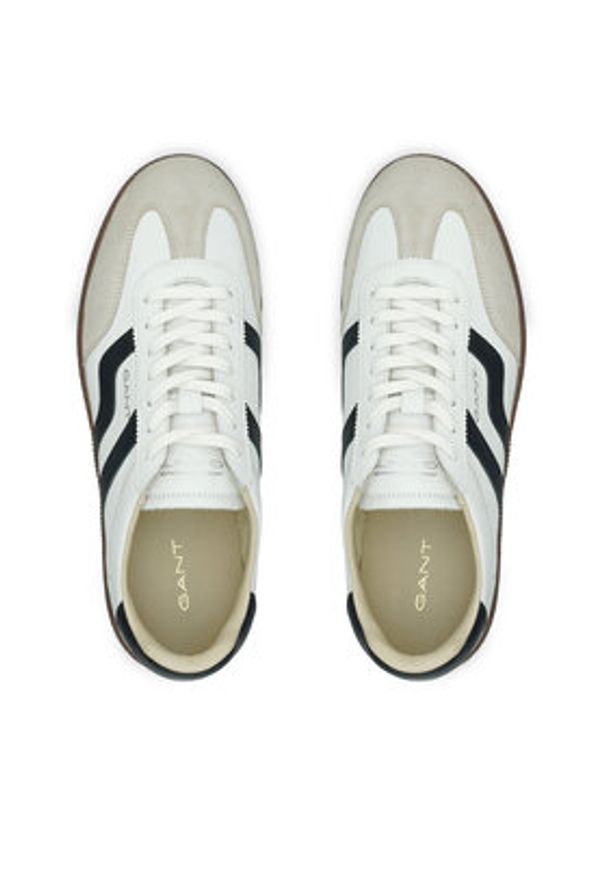 GANT - Gant Sneakersy 30633860 Biały. Kolor: biały. Materiał: skóra