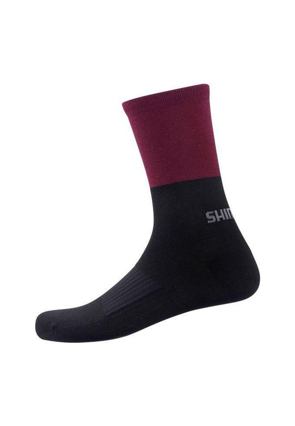 SHIMANO - Skarpetki rowerowe Shimano Tall Wool Socks. Kolor: wielokolorowy, czarny, brązowy