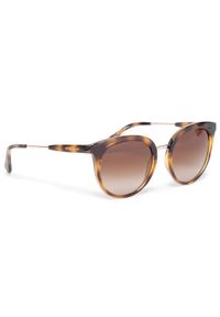 Okulary przeciwsłoneczne Emporio Armani. Kolor: brązowy #1