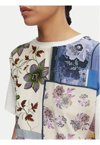 Weekend Max Mara T-Shirt Pampas 2615941062 Kolorowy Relaxed Fit. Materiał: jedwab. Wzór: kolorowy #3