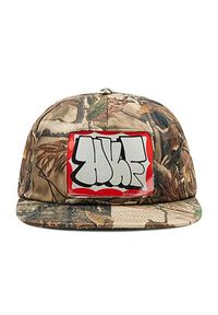 HUF Czapka z daszkiem One Window Camo Snap HT00641 Brązowy. Kolor: brązowy. Materiał: materiał #3