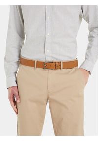 TOMMY HILFIGER - Tommy Hilfiger Pasek Męski Oliver 3.5 Ext AM0AM11461 Brązowy. Kolor: brązowy. Materiał: skóra #2