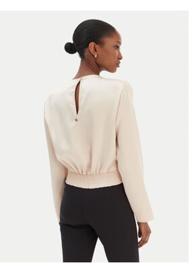 Rinascimento Bluzka CFC0126404003 Beżowy Regular Fit. Kolor: beżowy. Materiał: syntetyk