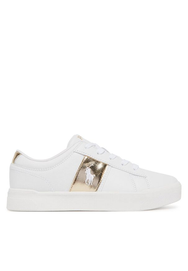 Sneakersy Polo Ralph Lauren. Kolor: biały