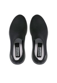 skechers - Skechers Półbuty Modulating 216170/BBK Czarny. Kolor: czarny. Materiał: materiał #2