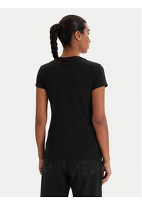 Armani Exchange T-Shirt XW002106 AF10356 UC001 Czarny Slim Fit. Kolor: czarny. Materiał: bawełna #4