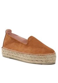 Manebi Espadryle Double Sole Espadrilles R 3.9 D0 Brązowy. Kolor: brązowy. Materiał: skóra, zamsz #6