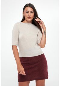 Marella - Sweter damski kaszmirowy Manto MARELLA. Materiał: kaszmir #4