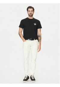 Guess Jeans T-Shirt M5GI55 K8FQ4 Czarny Regular Fit. Kolor: czarny. Materiał: bawełna