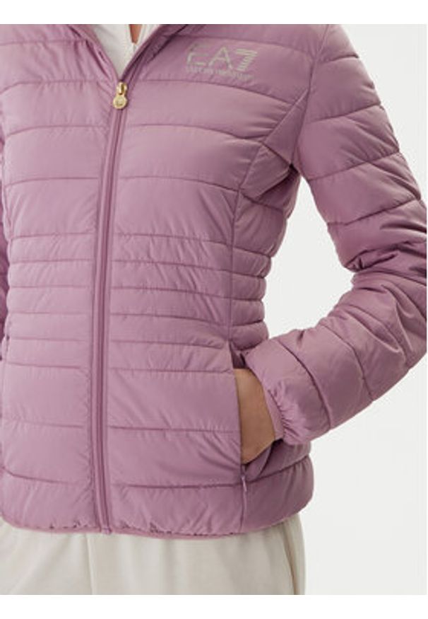 EA7 Emporio Armani Kurtka przejściowa 8NTB23 TNF8Z UA272 Różowy Regular Fit. Kolor: różowy. Materiał: syntetyk