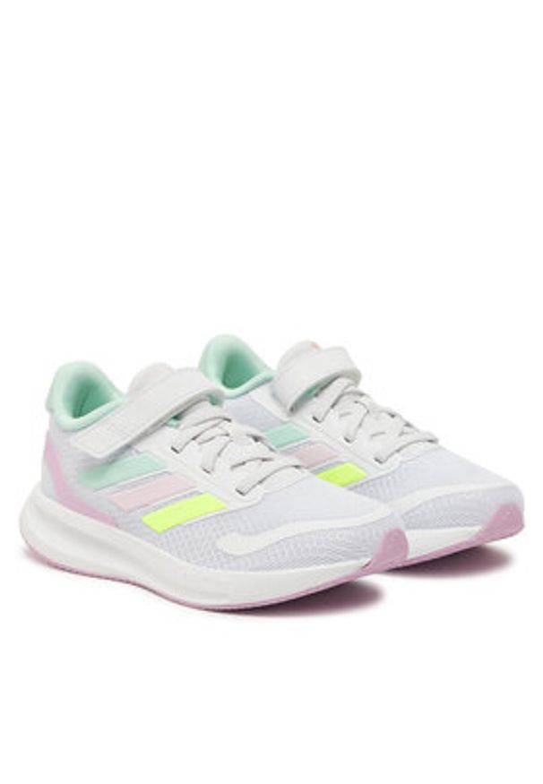 Adidas - adidas Sneakersy Runfalcon 5 Shoes Kids JP5153 Biały. Kolor: biały. Materiał: materiał