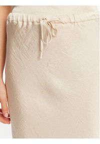 Marella Spódnica midi No 2513101055 Écru Regular Fit. Materiał: acetat #2