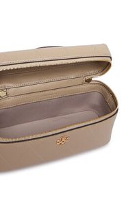 Tory Burch Torebka Charlie Quilted East-West Vanity Case 186036 Beżowy. Kolor: beżowy. Materiał: skórzane #2