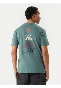 Billabong T-Shirt Totem EBYZT00388 Zielony Regular Fit. Kolor: zielony. Materiał: bawełna #1