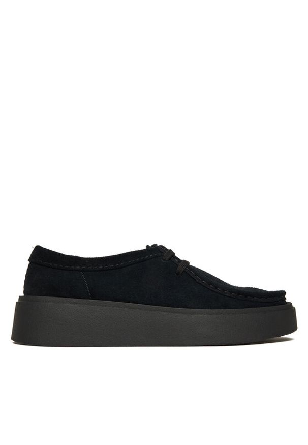 Clarks Półbuty Torview W 26184944 Czarny. Kolor: czarny. Materiał: zamsz, skóra