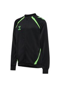 Dziecięca bluza dresowa zapinana na zamek Hummel Lead 2.0. Kolor: zielony, czarny, wielokolorowy. Materiał: dresówka #1