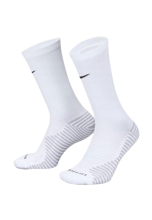 Nike - Skarpety Piłkarskie Unisex Dla Dorosłych Strike DriFIT. Kolor: biały. Sport: piłka nożna