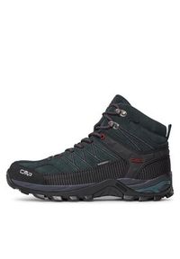 CMP Trekkingi Rigel Mid Trekking Shoes Wp 3Q12947 Granatowy. Kolor: niebieski. Materiał: skóra, zamsz. Sport: turystyka piesza #5