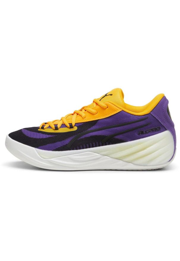 Adidasy Puma All-Pro NITRO, Dla obu płci. Kolor: niebieski. Materiał: syntetyk, tkanina, materiał. Szerokość cholewki: normalna