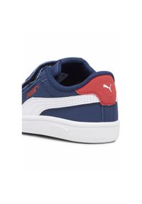 Puma - Dziecięce Sneakersy Smash 3.0 Buck PUMA Persian Blue White For All Time Red. Kolor: czerwony, wielokolorowy, niebieski