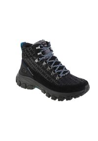 skechers - Buty trekkingowe damskie Skechers X Diane Von Furstenberg Edgmont Ridge Link. Wysokość cholewki: za kostkę. Zapięcie: sznurówki. Kolor: czarny. Materiał: materiał. Szerokość cholewki: normalna