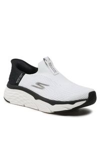 skechers - Skechers Sneakersy Smooth Transition 128571/WBK Biały. Kolor: biały. Materiał: materiał #5