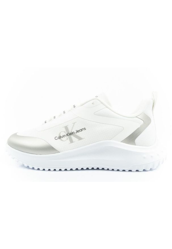 Buty damskie sportowe Calvin Klein Eva Runner. Kolor: szary, biały, wielokolorowy