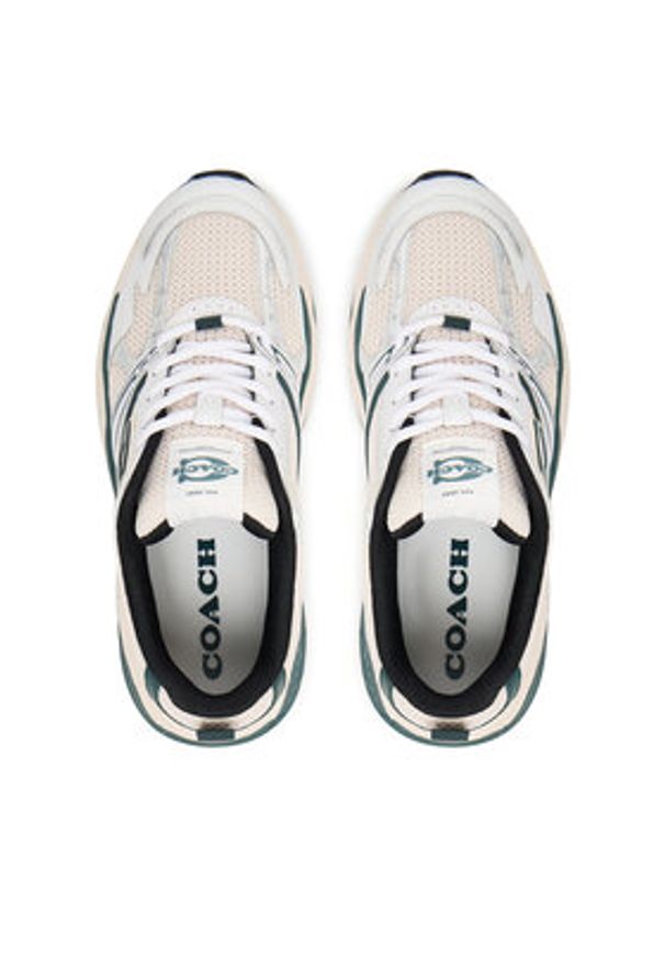 Coach Sneakersy Mesh CAQ29 Écru. Materiał: materiał