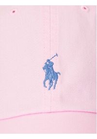 Polo Ralph Lauren Czapka z daszkiem 211912843016 Różowy. Kolor: różowy. Materiał: materiał, bawełna #3