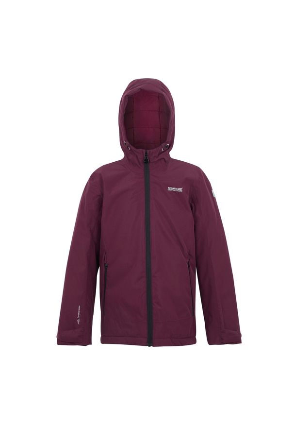 Regatta - Dziecięca/niemowlęca Kurtka Wodoodporna Frelton. Kolor: różowy. Styl: sportowy. Sport: turystyka piesza