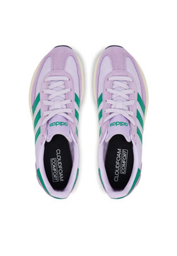 Adidas - adidas Sneakersy RUN 70s 2.0 JR8853 Fioletowy. Kolor: fioletowy. Materiał: materiał. Sport: bieganie