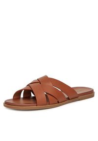 Clara Barson Klapki WS2520-03 Brązowy. Kolor: brązowy. Materiał: materiał #2