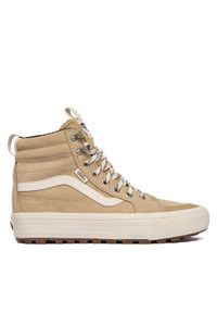 Vans Tenisówki MTE Sk8-Hi Waterproof Insulated VN000DAQTWH1 Beżowy. Kolor: beżowy. Materiał: materiał #1