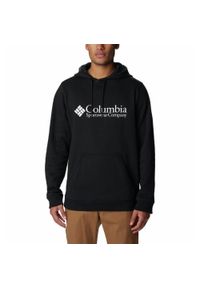 columbia - Bluza Trekkingowa z kapturem Męska Columbia CSC Basic Logo II Hoodie. Typ kołnierza: kaptur. Kolor: czarny. Styl: sportowy. Sport: turystyka piesza