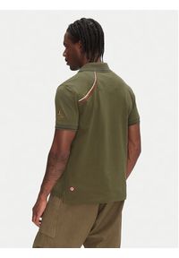 Aeronautica Militare Polo 251PO1853P191 Khaki Regular Fit. Typ kołnierza: polo. Kolor: brązowy. Materiał: bawełna #3