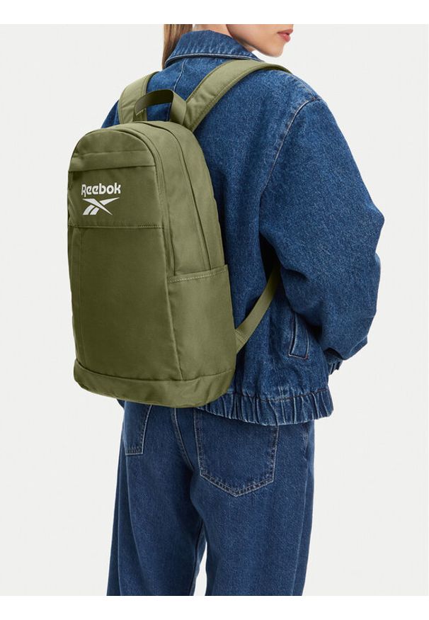 Reebok Plecak RBK-042-CCC-05 Khaki. Kolor: brązowy. Materiał: materiał