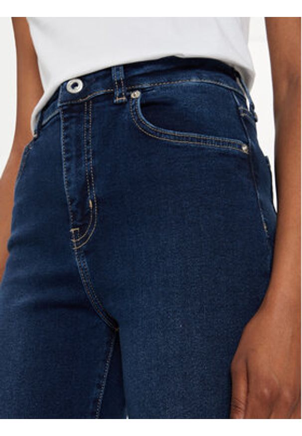 Karl Lagerfeld Jeans Jeansy 245J1100 Granatowy Skinny Fit. Kolor: niebieski