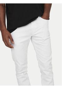 Only & Sons Jeansy Loom 22026529 Biały Slim Fit. Kolor: biały #5