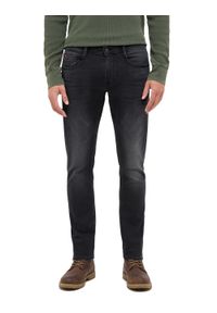 Męskie Spodnie jeansowe Mustang Style Oregon Slim K Denim Black 1017227 4000 883 #1