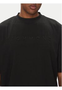 Richmond X T-Shirt UMP25155TS Czarny Regular Fit. Kolor: czarny. Materiał: bawełna #4