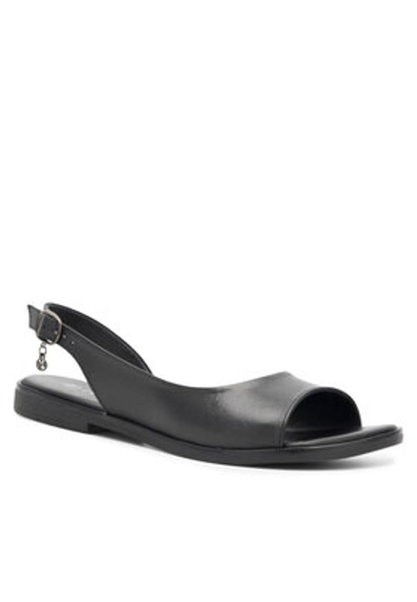 Lasocki Sandały Foxi WI16-FOXI-70 Czarny. Kolor: czarny. Materiał: skóra