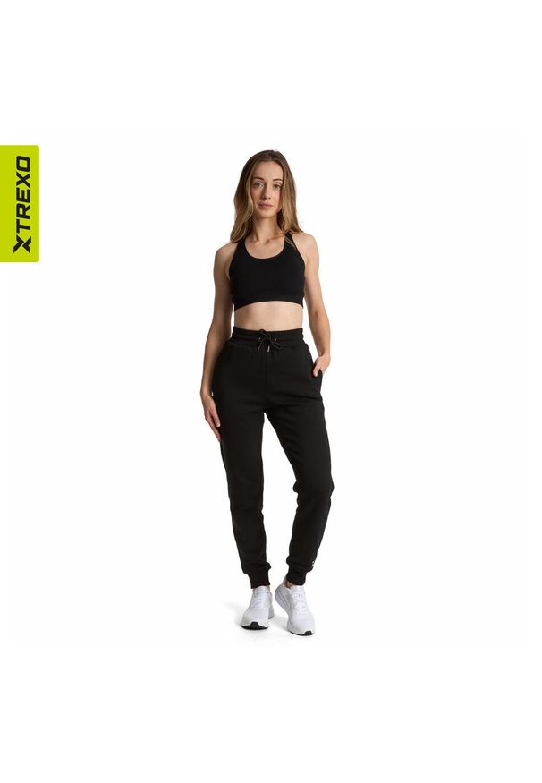 TREXO - Spodnie damskie Trexo Trexi Pants. Kolor: czarny. Sport: fitness