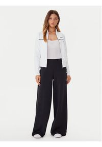 Guess Jeans Bluza W5YQ17 K68I4 Biały Regular Fit. Kolor: biały. Materiał: bawełna