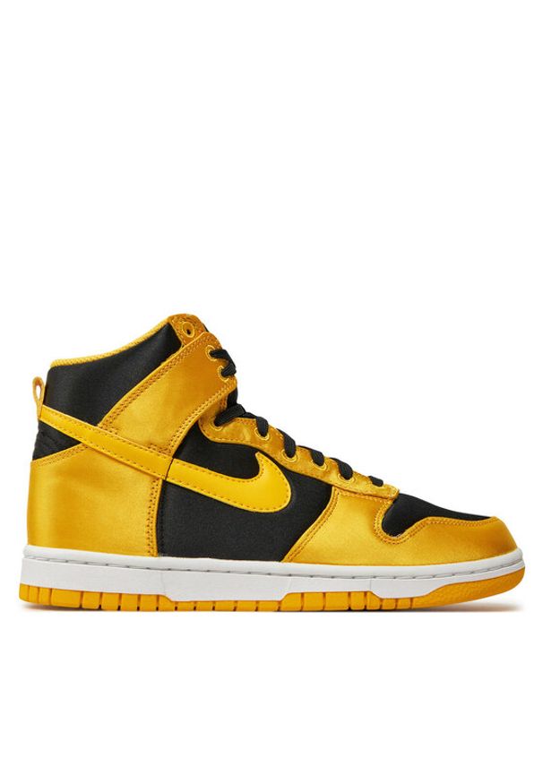Nike Sneakersy Dunk High FN4216 001 Żółty. Kolor: żółty. Materiał: materiał