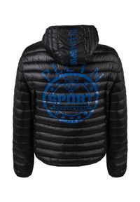 Plein Sport Kurtka | UPPS103 | Mężczyzna | Czarny. Okazja: na co dzień. Kolor: czarny. Materiał: poliester. Wzór: nadruk, aplikacja. Styl: sportowy #2