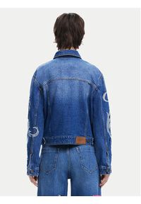 Desigual Kurtka jeansowa Misouri 25SWED55 Niebieski Regular Fit. Kolor: niebieski. Materiał: bawełna #3