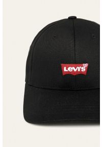 Levi's® - Levi's - Czapka. Kolor: czarny. Styl: biznesowy