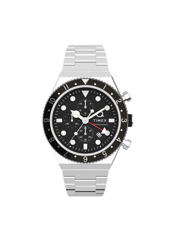 Timex Zegarek TW2V69800 Srebrny. Kolor: srebrny