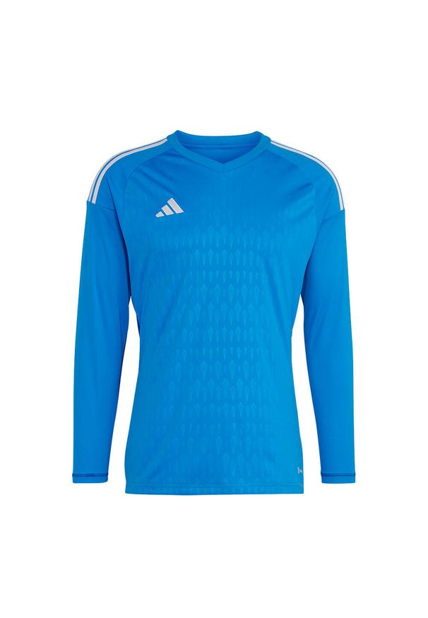 Adidas - Koszulka bramkarska męska adidas Tiro 23 Competition Long Sleeve. Kolor: wielokolorowy, biały, niebieski. Długość rękawa: długi rękaw